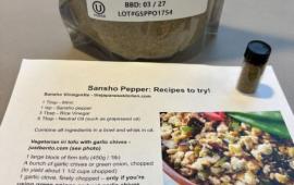 Sansho Pepper Recipe Take and Make.