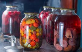 Canned vegetables.