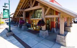 Front of the Sandy Public Library.