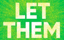 Book cover for The Let Them Theory by Mel Robbins.