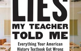 Book Cover for Lies My Teacher Told Me by James W. Loewen.