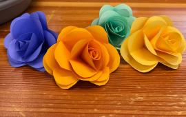 Colorful Paper Flowers