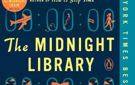 Book cover for The Midnight Library by Matt Haig.