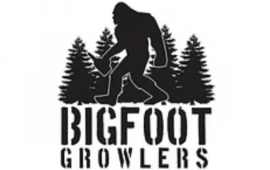 Logo for Bigfoot Growlers.