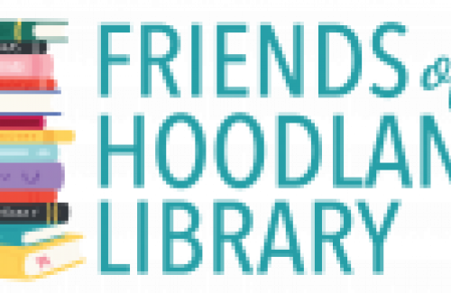 Logo for Friends of Hoodland Library.