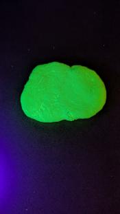 Glow in the dark putty.