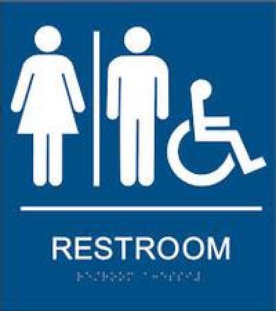 ADA Restroom Sign