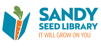 Sandy Seed Library Logo.
