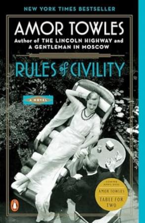 Book cover for The Rules of Civility.