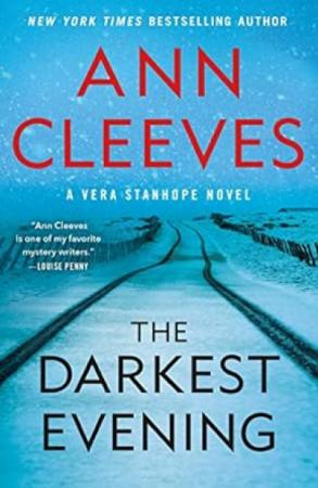 Book cover for The Darkest Evening by Ann Cleeves.