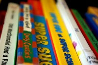 Book spines