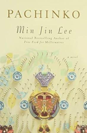 Book cover for Pachinko by Min Jin Lee.
