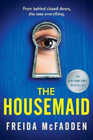 Book cover for The Housemaid by Freida McFadden.