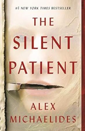 Book cover for The Silent Patient by Alex Michaelides.