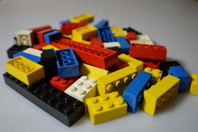 Pile of legos.