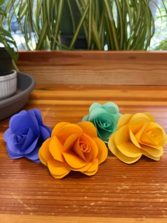 Colorful Paper Flowers