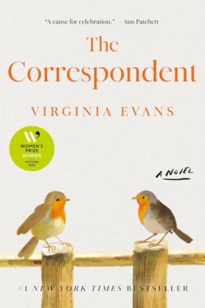 Book cover for The Correspondent by Virginia Evans.
