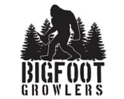 Logo for Bigfoot Growlers.