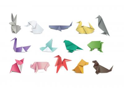 Origami Animals.