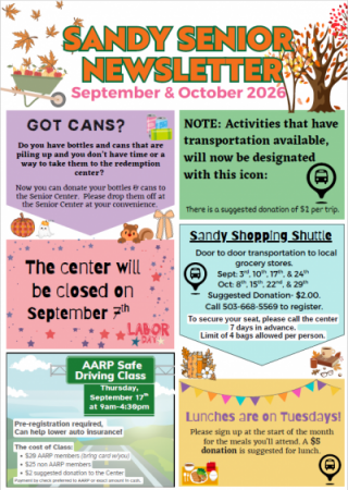 Newsletter Cover Page