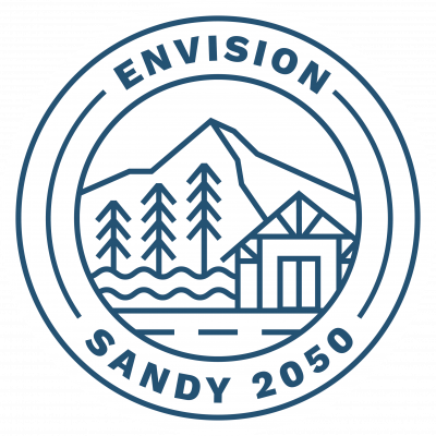 Envision Sandy 2050 logo
