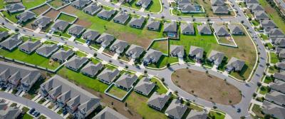 View of Neighborhood from the Sky