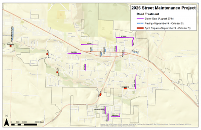 2026 Street Maintenance Locations 2026 Street Maintenance Locations