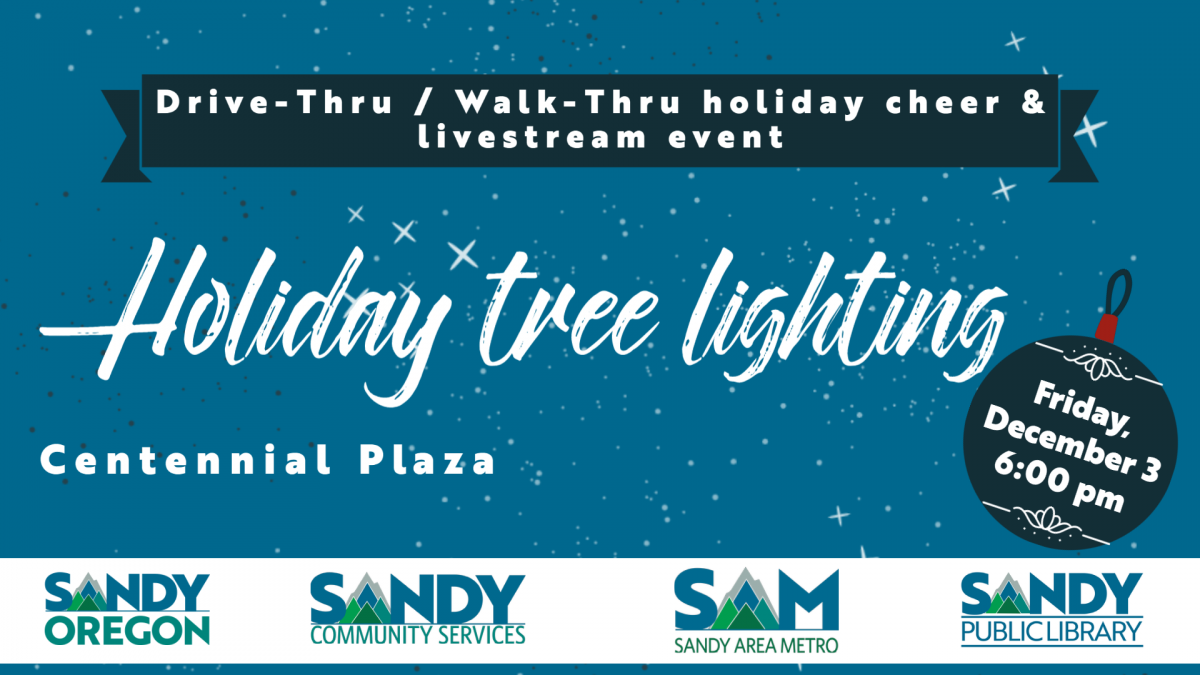 Tree lighting event