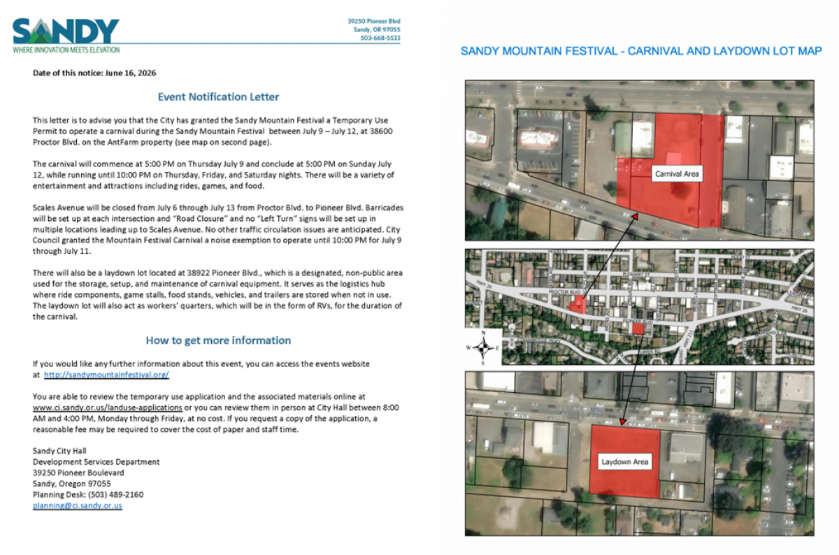 2026 Carnival Notice