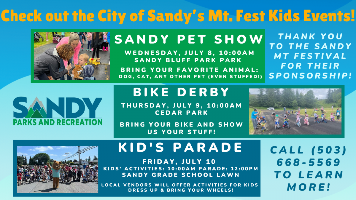 Mt Fest Kids Events