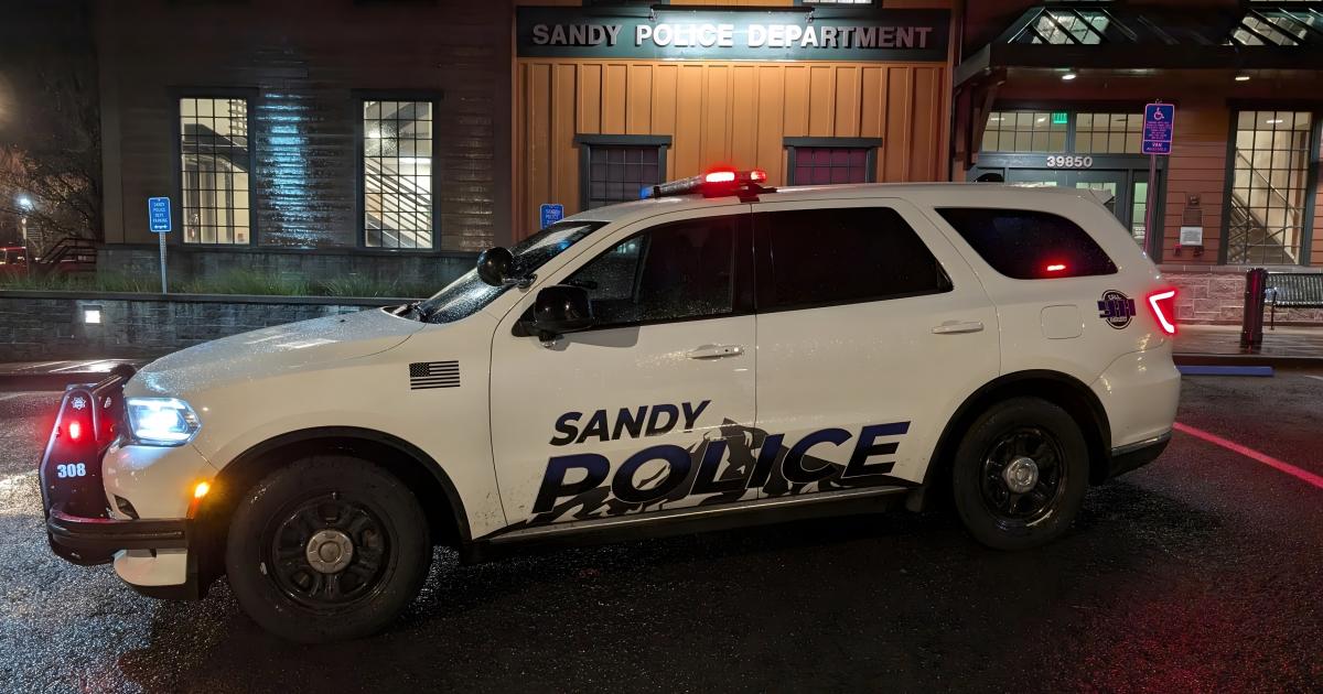 Sandy Police Department Patrol Car